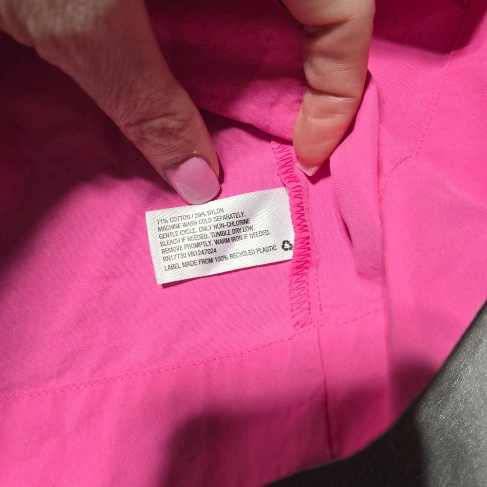 Future Collective‎ Gabriella Karefa-Johnson Pink Cargo Wrap Skort Womens 2 Mini